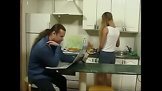 Stepdaughter, Uncle, Seduced, Bbw, British, Daddy, Kitchen, Mature, Old and young, Sex