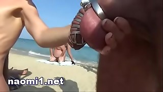 Double penetration, Swingers, Swallow, Beach, Cock, Cum, Cumshot, French, Fucking, Gangbang