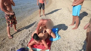 Anal, Asshole, Big ass, Big boobs, Creampie, Extreme, Fucking, Gangbang, German, Group sex