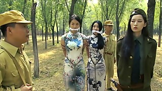 Asian, Bondage, Doll, Outdoor, Group sex, Bdsm, Brunette, Chinese, Fetish, Japanese