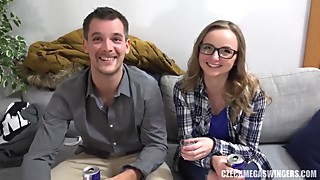 Swingers, Orgy, Group sex, Czech, Stockings, Blonde, Brunette, Sex