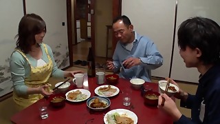 Japanese, Wife, Asian, Big boobs, Cfnm, Couple, Cute, Fucking, Handjob, Housewife