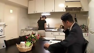 Asian, Cuckold, Husband, Japanese, Old and young, Teen, Voyeur, Wife