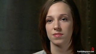 Bdsm, Slave, Public, Humiliation, Train, Anal, Big boobs, Big cock, Cock, Fetish