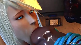 3d, Cartoon, Monster, Bizarre, Anime, Hentai, Big cock, Cock, Public, Public nudity