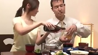 Massage, Cuckold, Japanese, Cheating, Asian, Big ass, Cum, Cumshot