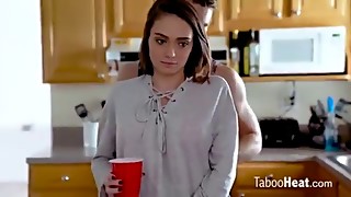 Daddy, Stepdaughter, Big boobs, Beautiful, Step fantasy, Bareback, Big ass, Car, Nude, Rough sex