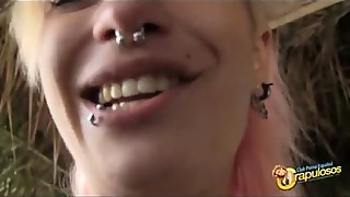 Petite, Piercing, Punk, Sauna, Skinny, Spanish, Tattoo