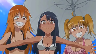 Anime, Outdoor, Strapon, Beach