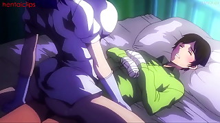 Anime, Big ass, Big boobs, Condom, Cum, Cum on tits, Cumshot, Fucking, Hentai, Nurse