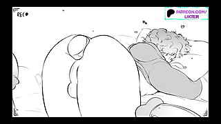 Anal, Anime, Big ass, Big cock, Cartoon, Cock, Creampie, Fucking, Hardcore, Hentai
