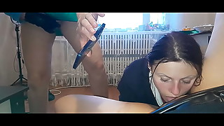 Ass licking, Ass to mouth, Big ass, Close-up, Cum, Cum in mouth, Cumshot, Cunnilingus, Homemade, Hottie