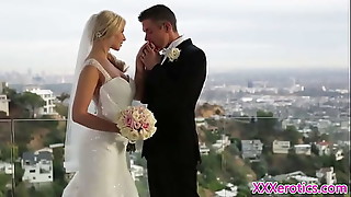 Beautiful, Bride, Close-up, Creampie, Doggystyle, Female choice, Fucking, Glamour, Gorgeous, Lingerie