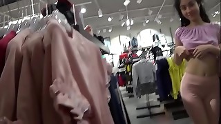 Doll, Amateur, Blowjob, Caught, Lesbian, Public, Public nudity, Sex, Skirt, Stepsister