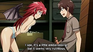 Anime, Big boobs, Blowjob, Cartoon, Censored, Cum, Cum on tits, Cumshot, Hentai, Mature