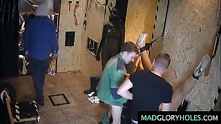 Gloryhole, Czech, Reality, Anal, Big boobs, Blonde, Dildo, Fetish, Fucking, Gangbang