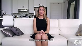 Amateur, American, Blonde, Blowjob, Car, Casting, First time, French, Fucking, Hardcore