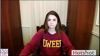 Brunette, Hottie, Natural, Nude, Sex, Sexy, Solo, Teen, Webcam