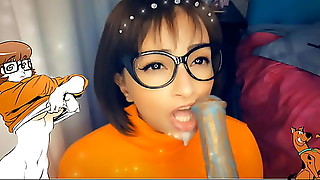 Oral, Monster, Sperm, Teasing, Big ass, Big boobs, Big cock, Blowjob, Cock, Cosplay