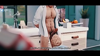 3d, Bareback, Big cock, Blowjob, Cartoon, Cock, Creampie, Cum, Cumshot, Daddy