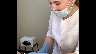 Beautiful, Blonde, Cfnm, Cum, Cumshot, Doctor, Ejaculation, Fetish, Hairy, Handjob