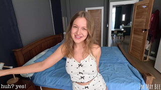 Babe, Big ass, Big boobs, Blowjob, Cheating, Cum, Cum on tits, Cumshot, Massive, Neighbor