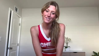 Blonde, Cheerleader, Fucking, Hardcore, Pov, Riding, Step fantasy, Stepsister
