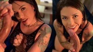 Big ass, Big boobs, Blowjob, Brunette, Compilation, Hottie, Pov
