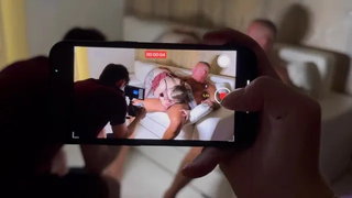 Big ass, Big boobs, Blowjob, Brunette, Cum, Cum on tits, Cumshot, Fucking, Russian