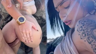 Babe, Big ass, Big boobs, Blowjob, Creampie, Cum, Cum on tits, Cumshot, Pov