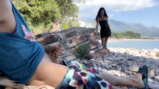 Beach, Big ass, Blowjob, Cock, Cum, Cumshot, Fetish, Handjob, Hardcore, Masturbation