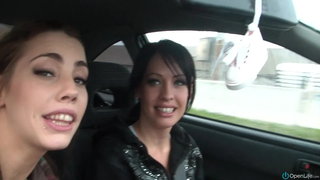 69, Cunnilingus, Lesbian, Licking, Outdoor, Pussy, Teen