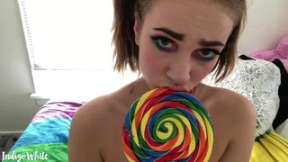 Amateur, Babe, Big ass, Big boobs, Blowjob, Brunette, Exclusive, Oral, Pigtails