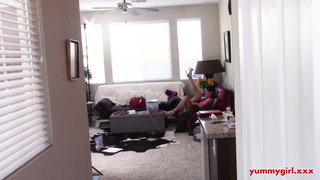American, Caught, Mature, Milf, Step fantasy, Stepmom, Webcam