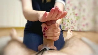 Femdom, Edging, Bdsm, Blonde, Cock, Cum, Cumshot, Fetish, Handjob, Orgasm