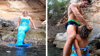 Beach, Big ass, Big boobs, Big cock, Blonde, Blowjob, Cum, Cum on tits, Cumshot, Friend
