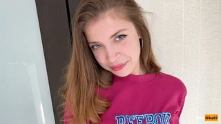 Babe, Blowjob, Brunette, Cute, Facial, Pov, Reality, Sex, Teen