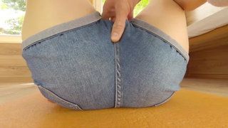 Ass licking, Big ass, Big boobs, Close-up, Cunnilingus, Eating, Extreme, Fucking, Jeans, Licking
