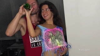 Blowjob, Coed, College, Cowgirl, Fucking, Hardcore, Orgasm, Party, Pussy, Russian