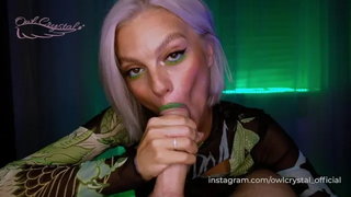 Babe, Blonde, Blowjob, Pov, Smoking