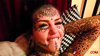Piercing, Punk, Bombshell, Bizarre, Fucking, Pink, Pussy, Tattoo, Teen