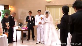 Nylon, Bride, Japanese, Gangbang, Asian, Big ass, Big boobs, Busty asian, Doggystyle, Fucking