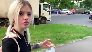 Russian, Public, Blonde, Nude, Public nudity
