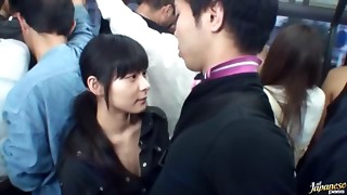 Bus, Naughty, Teen, Nude, Boyfriend, Public, Asian, Cum, Cumshot, Friend