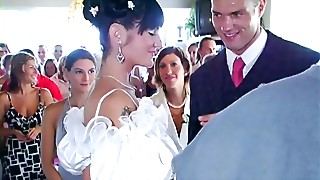 Maid, Reality, Party, Bride, Drunk, Fucking, Sex, Group sex, Orgy