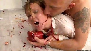 Amateur, Bitch, Extreme, Fetish, Fucking, Humiliation, Kitchen, Lovers, Nasty, Rough sex