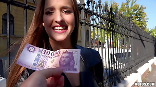 Amateur, Babe, Fucking, Money, Nude, Pov, Public, Public nudity, Reality, Teen