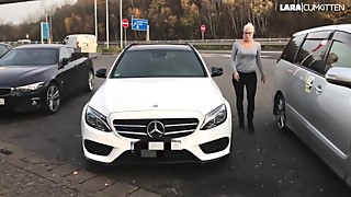 Amateur, Babe, Blonde, Car, Creampie, Cum, Cumshot, Fetish, Fucking, German