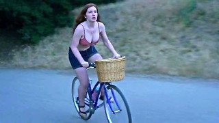 Babe, Celebrity, Outdoor, Petite, Redhead, Riding, Sex