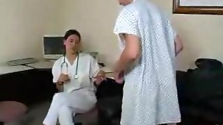Brunette, Cfnm, Doctor, Handjob, Sex, Sexy, Uniform